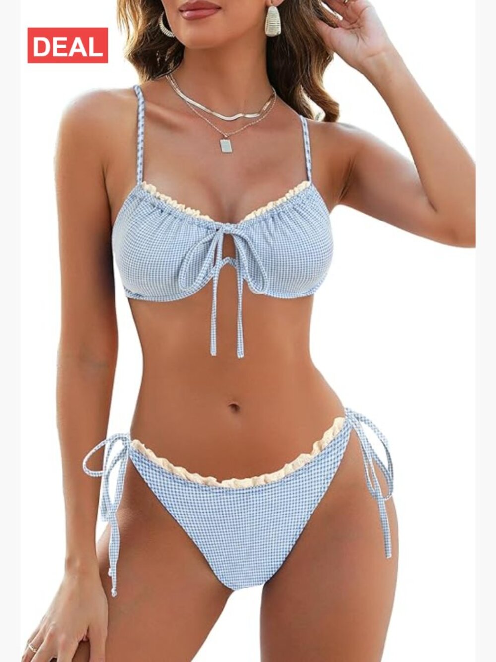 High Cut Bikini Set Underwire Cheeky Thong String Sexy Swimwear Two Piece